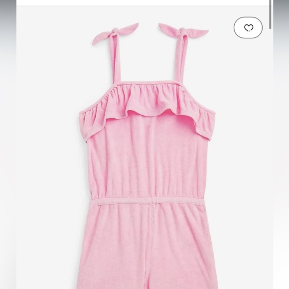 Polo Ralph Lauren Kids
Ruffled Cotton-Blend Terry Romper (Big Kids) - Picture 3 of 4